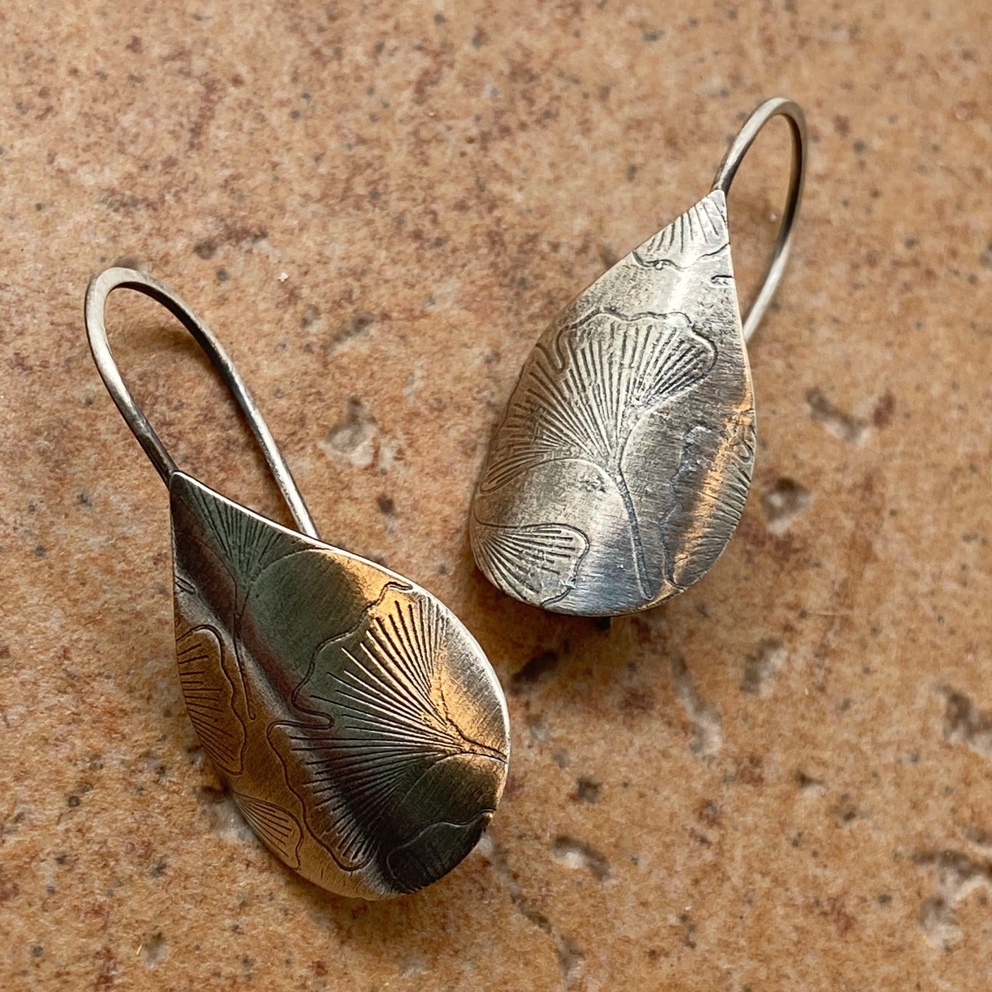 Gingko Leaf Earrings