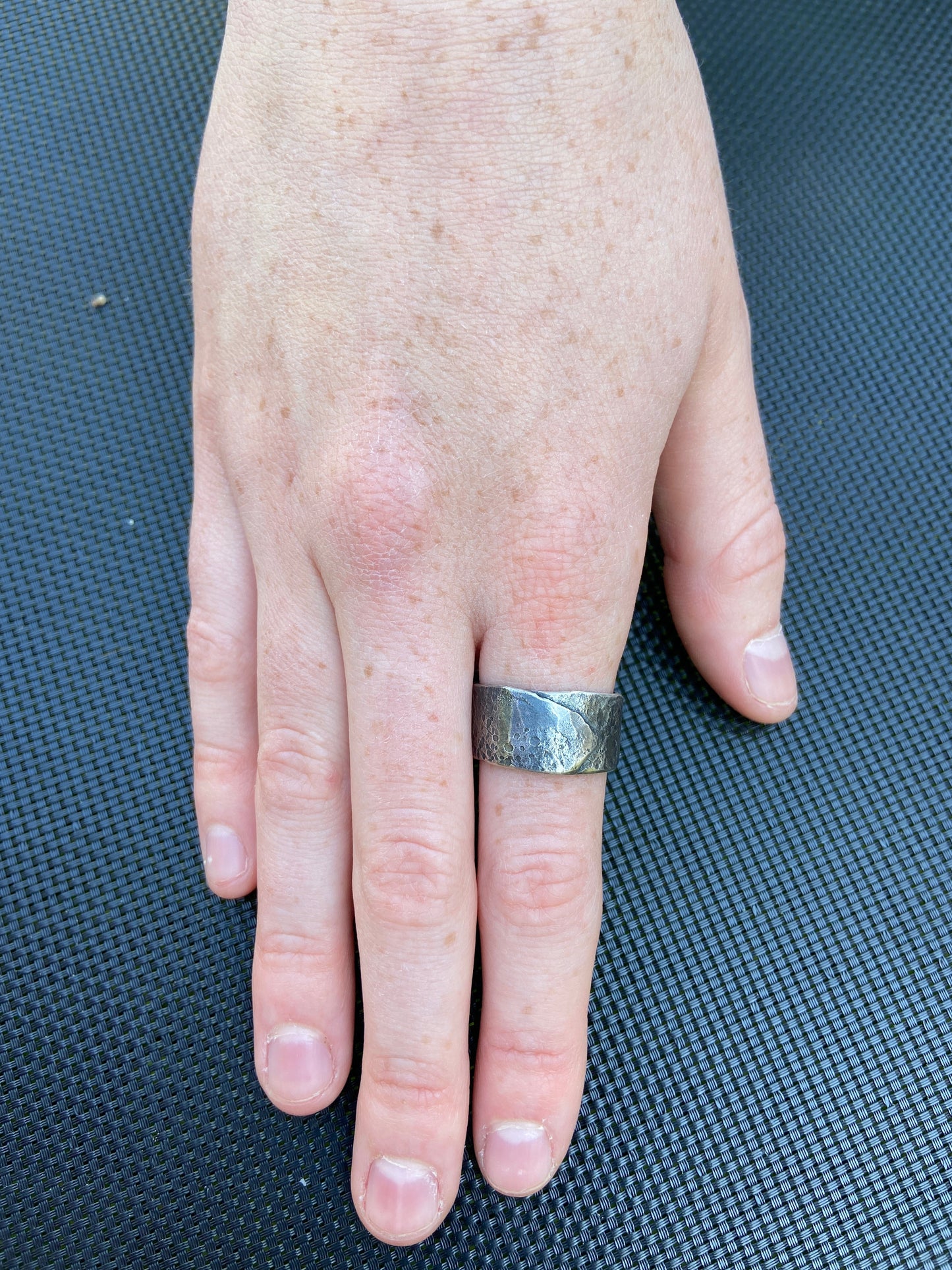 Wide Torn Ring