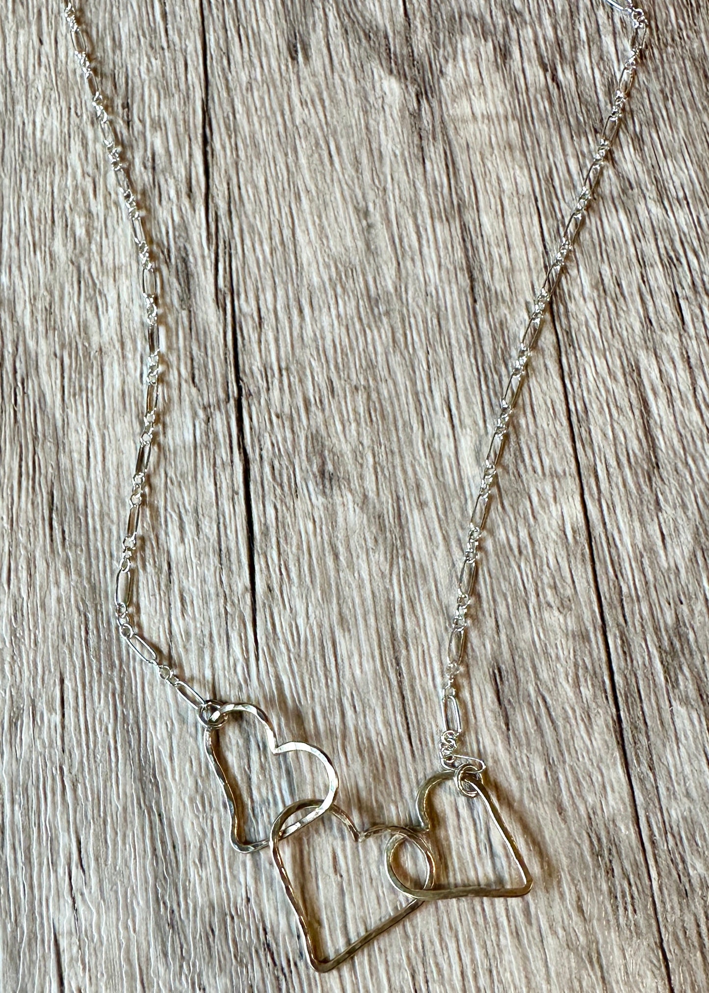 Golden Hearts Necklace