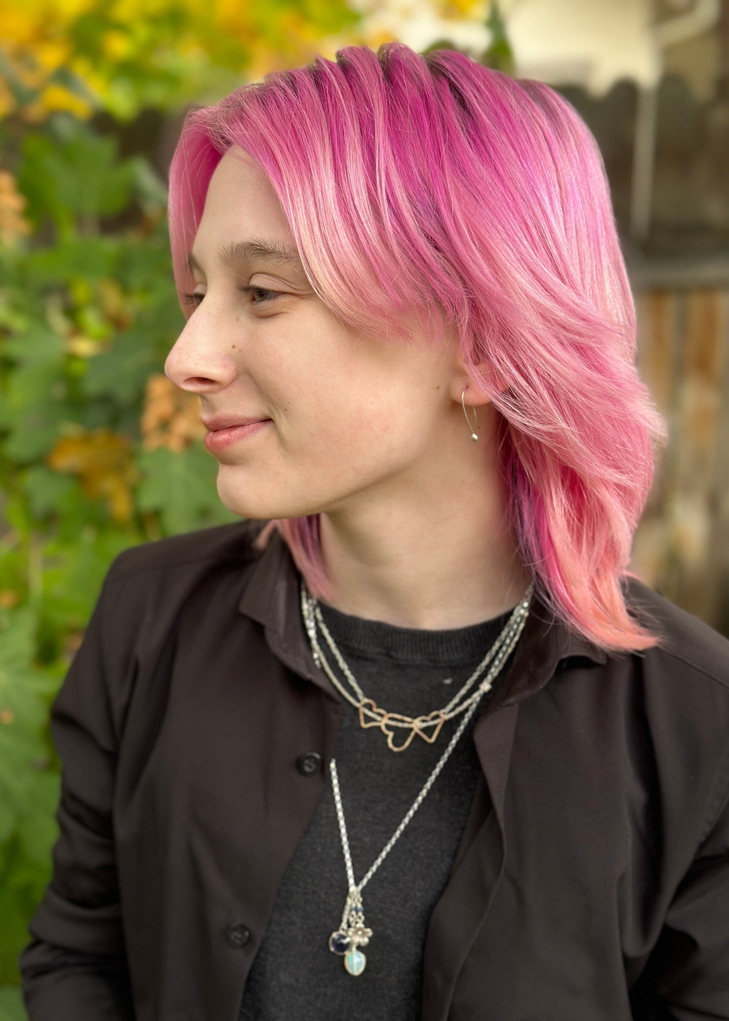 Golden Hearts Necklace