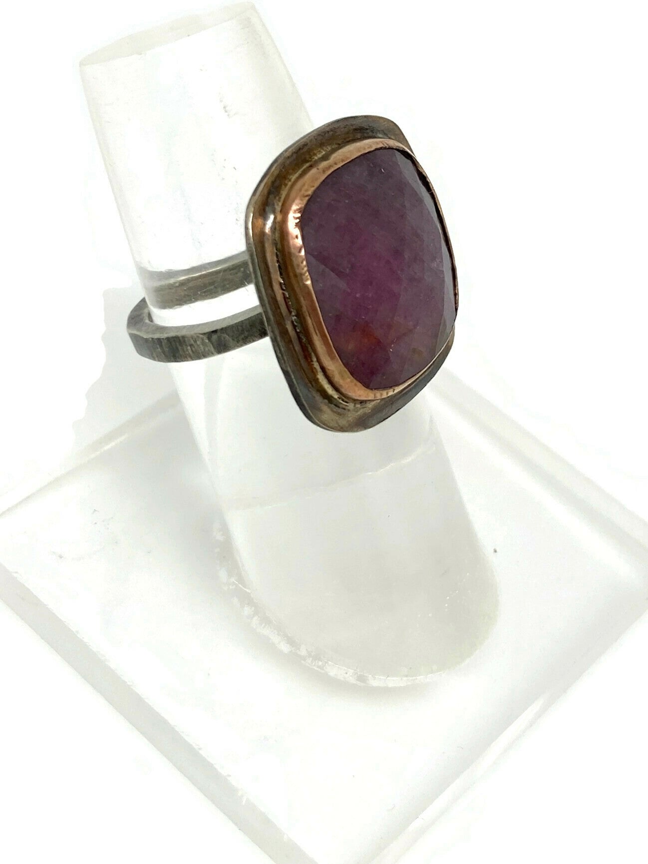 Ruby in Gold Ring