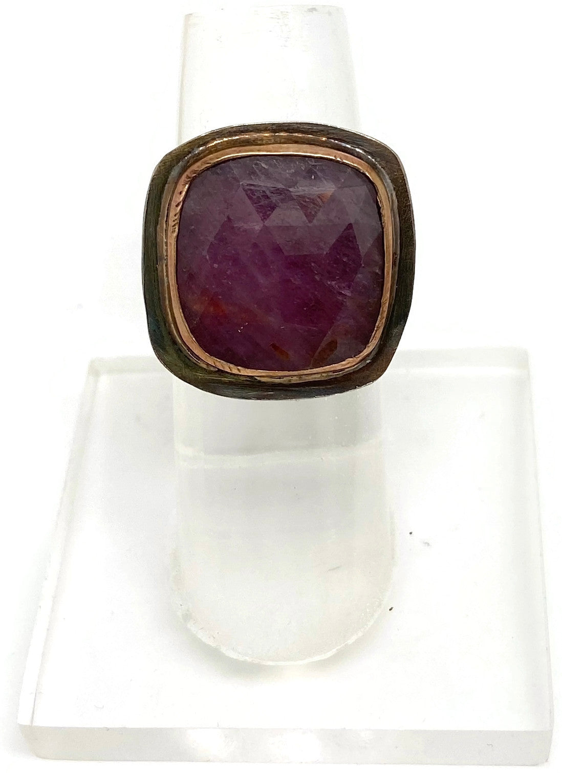 Ruby in Gold Ring