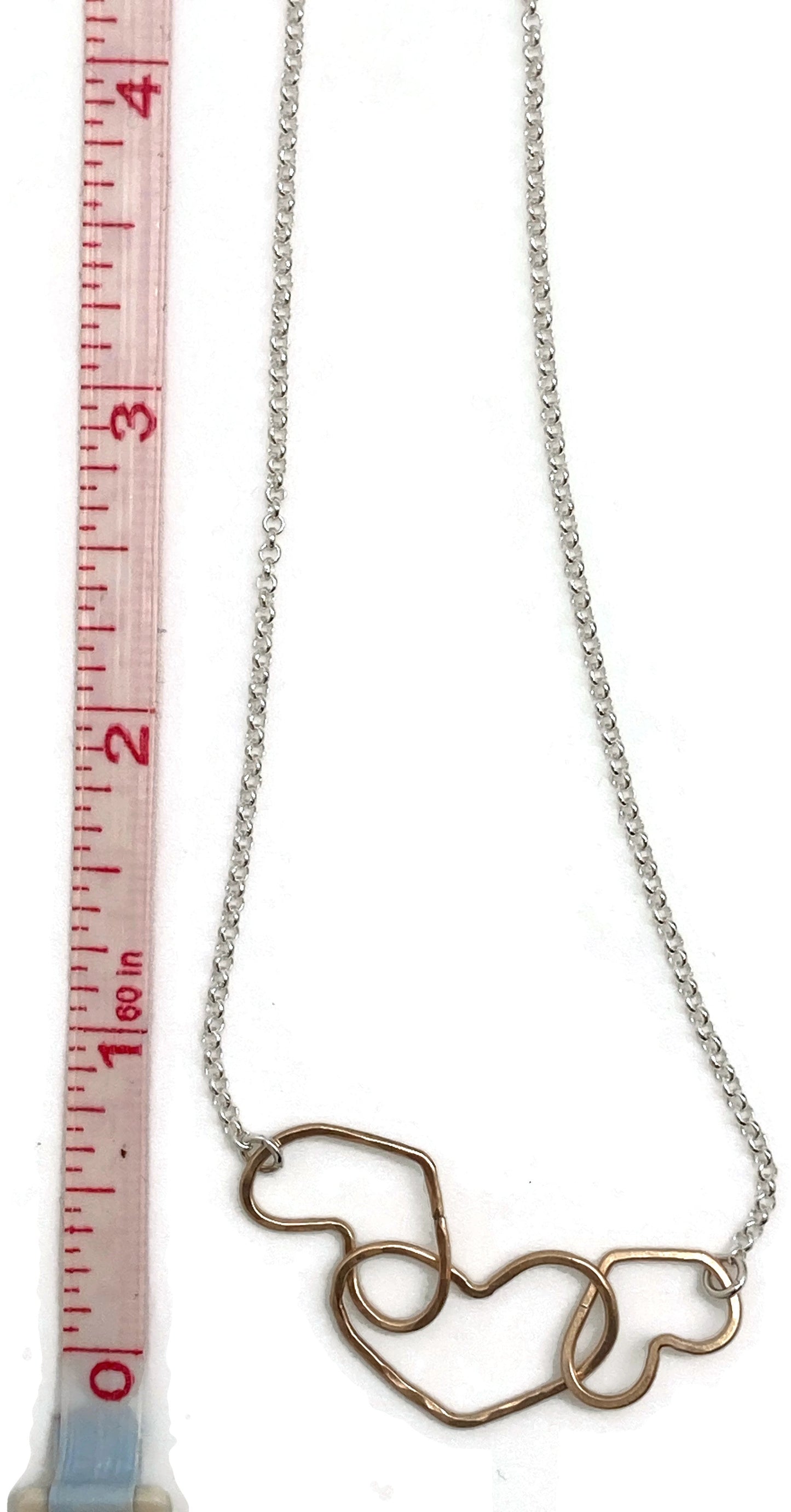 Golden Hearts Necklace