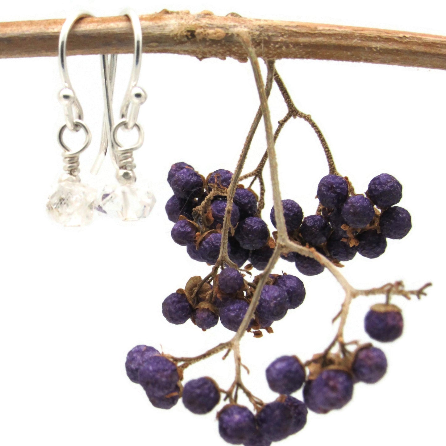 Herkimer Drop Earrings