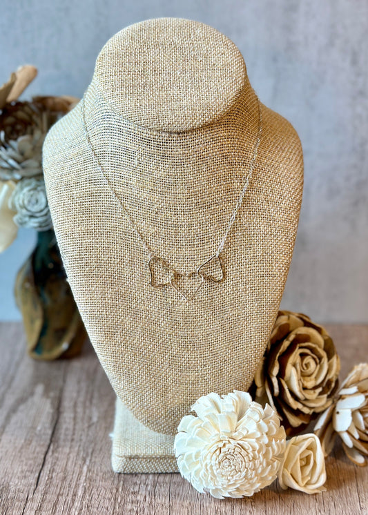 Golden Hearts Necklace