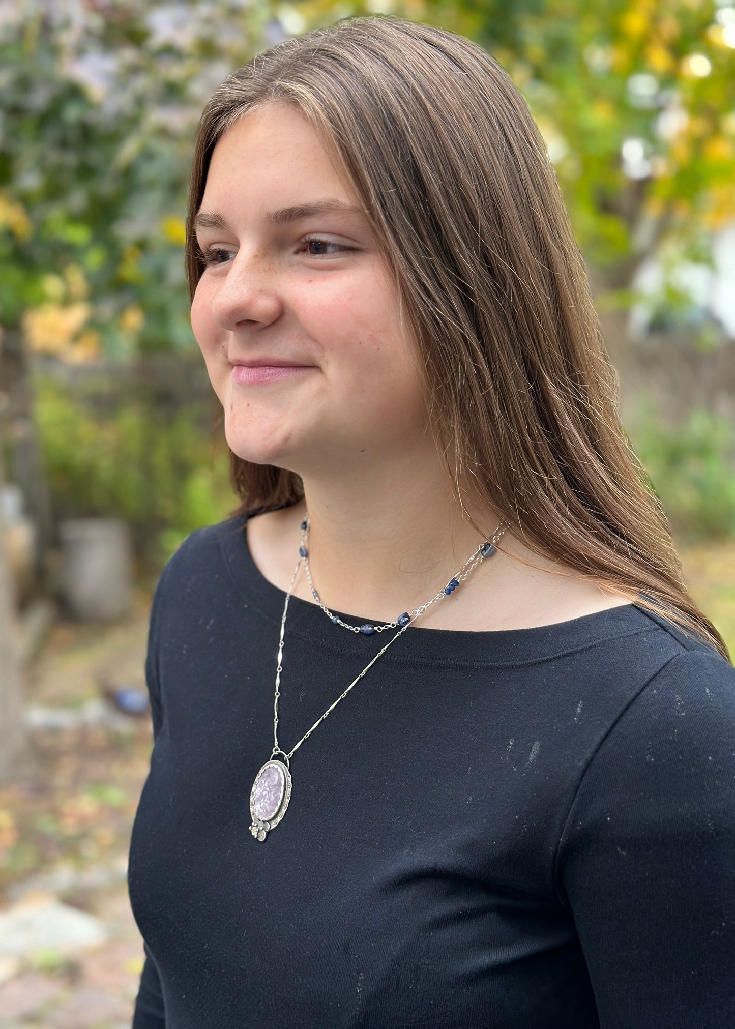 Gemstone Links Necklace