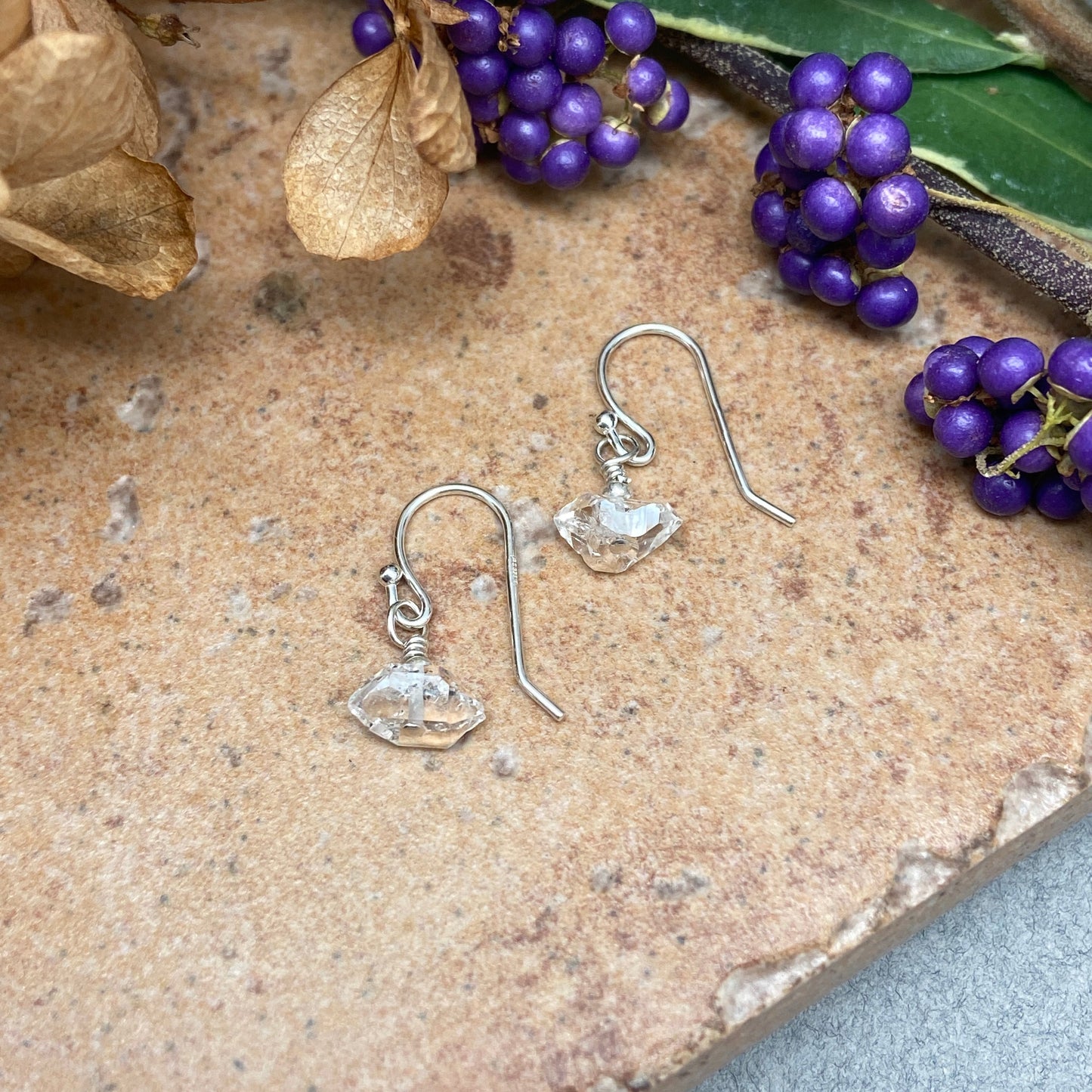 Herkimer Drop Earrings