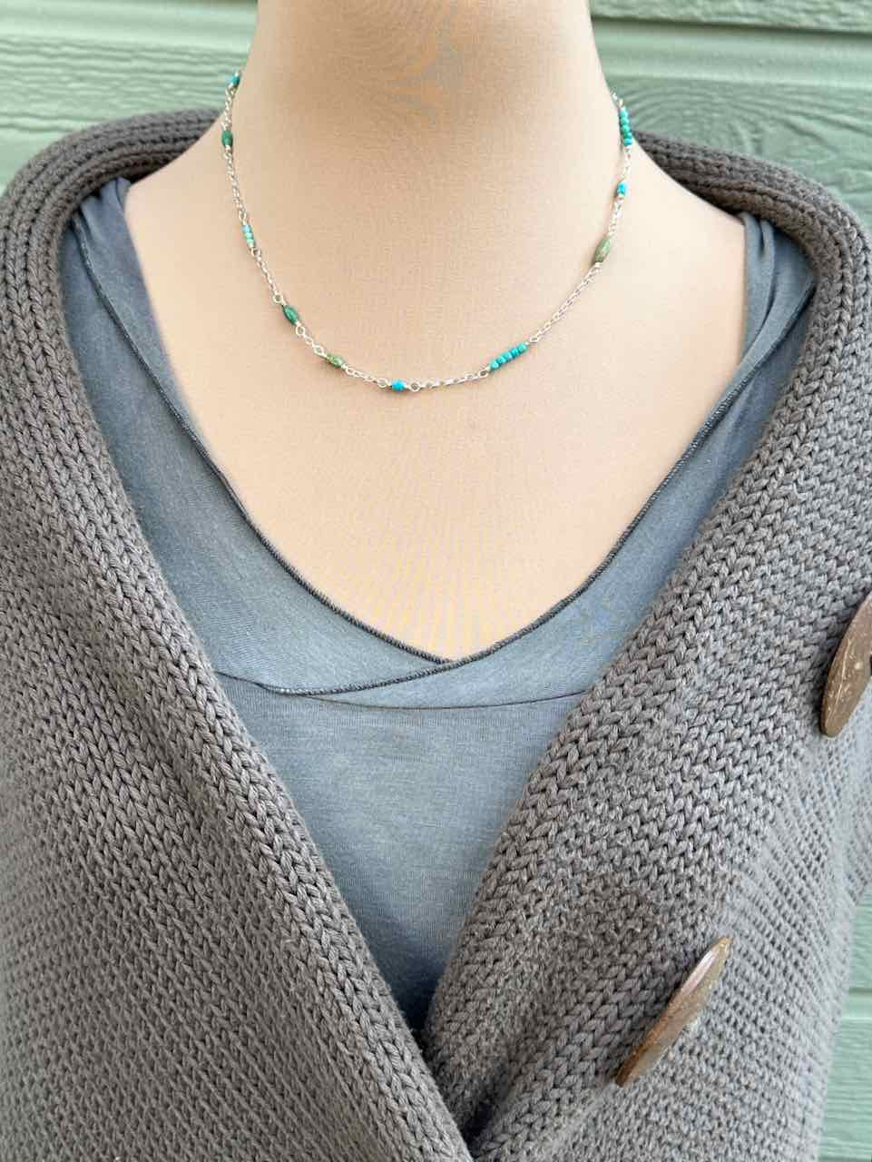 Gemstone Links Necklace